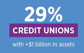 29% of credit unions